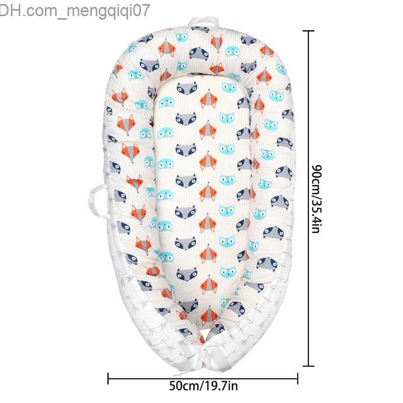 Bassinets Cradles Bassnet Bumper Cradle Bed Comfortable Baby and Toddler Clam Nest Breathable Baby Bed with Wrapping Feel Z230804