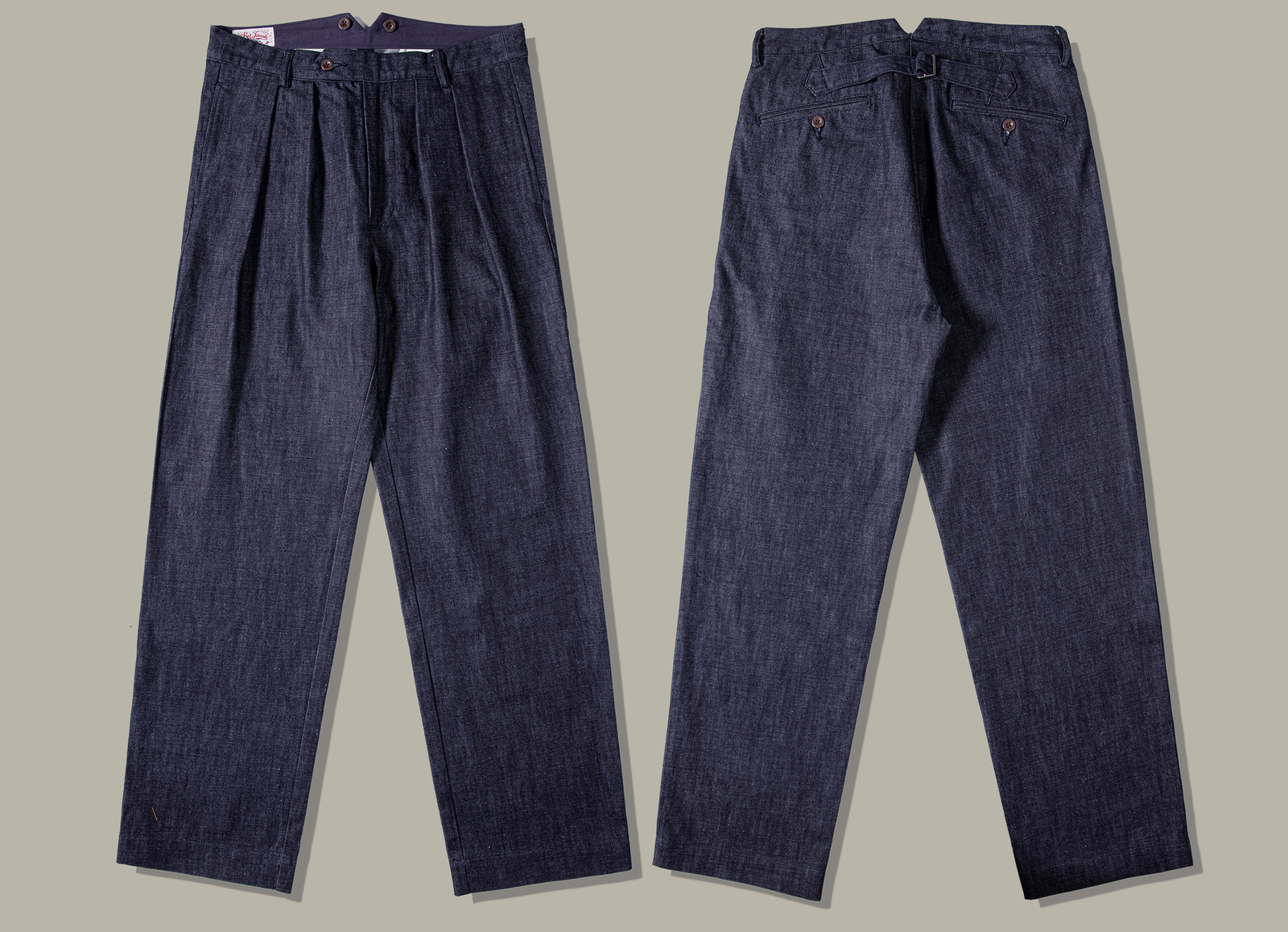 Men s Jeans GDCK 0002 RedTornado Super Quality High Waist Indigo Selvage Unwashed Pants Unsanforized Raw Denim Naples Chino 12oz 230804