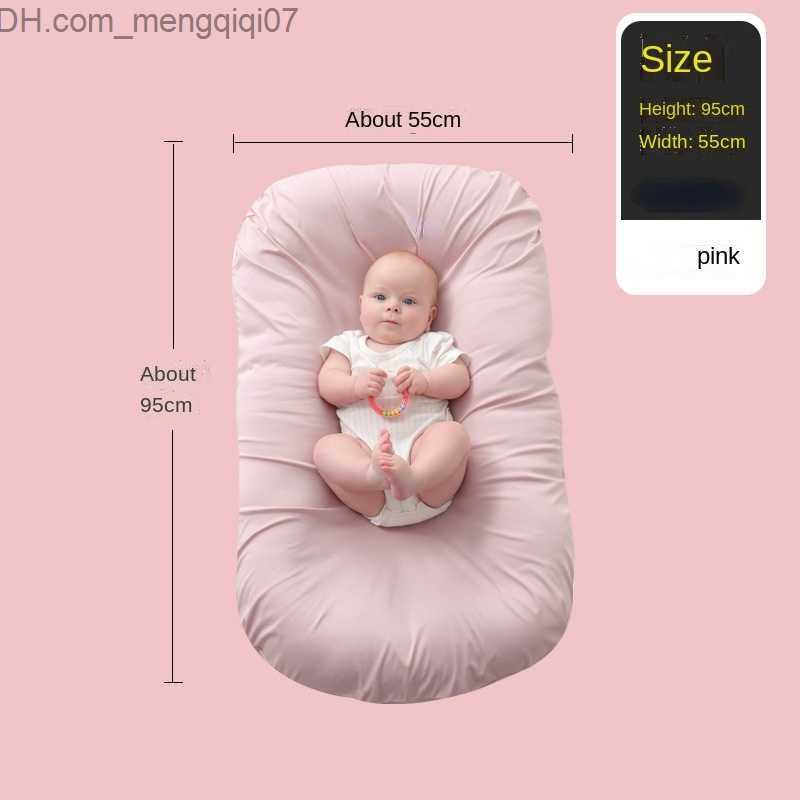 Bassinets Cradles Crib Cradle Quilt Fence 0-24 Months Foldable Travel Toddler Playpen Crib Portable Bassnet Z230804