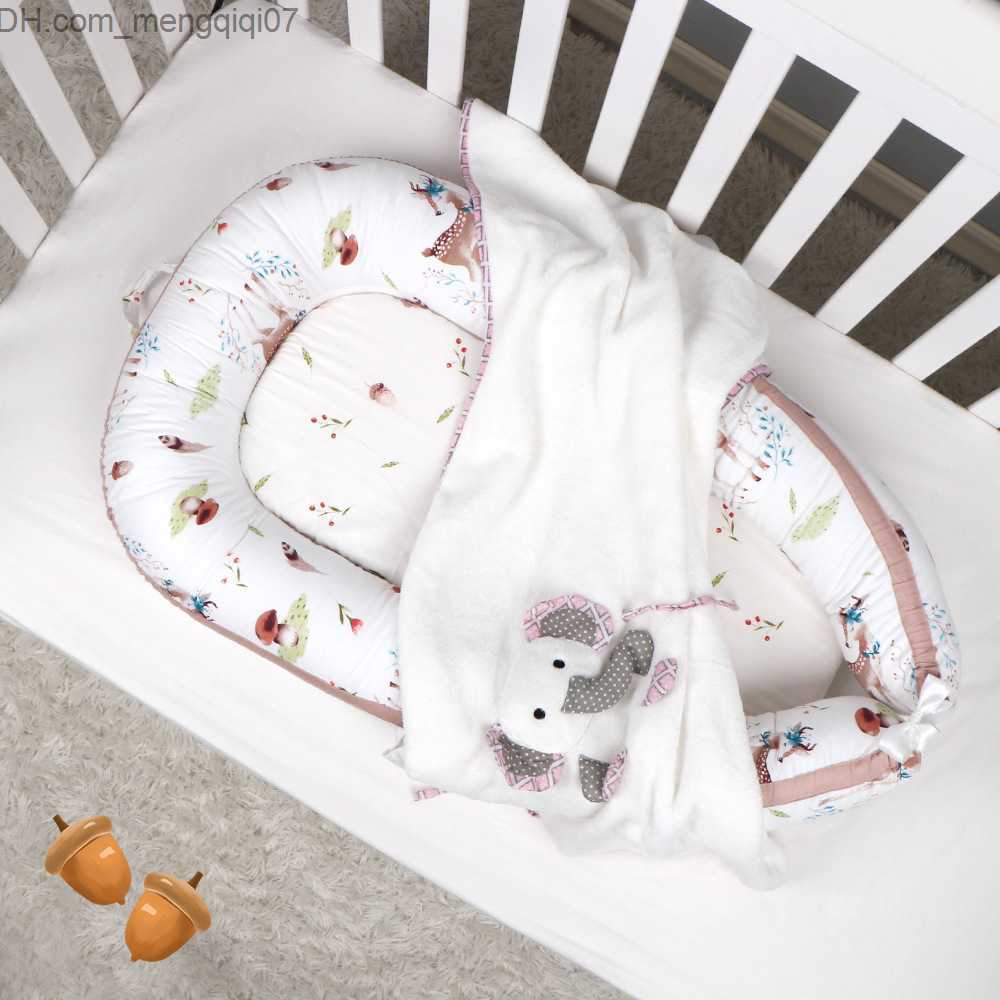 Bassinets Cradles Baby sleeping crib Portable detachable crib Baby travel Folding crib Neonatal nursery Bassnet 90X50CM Z230804