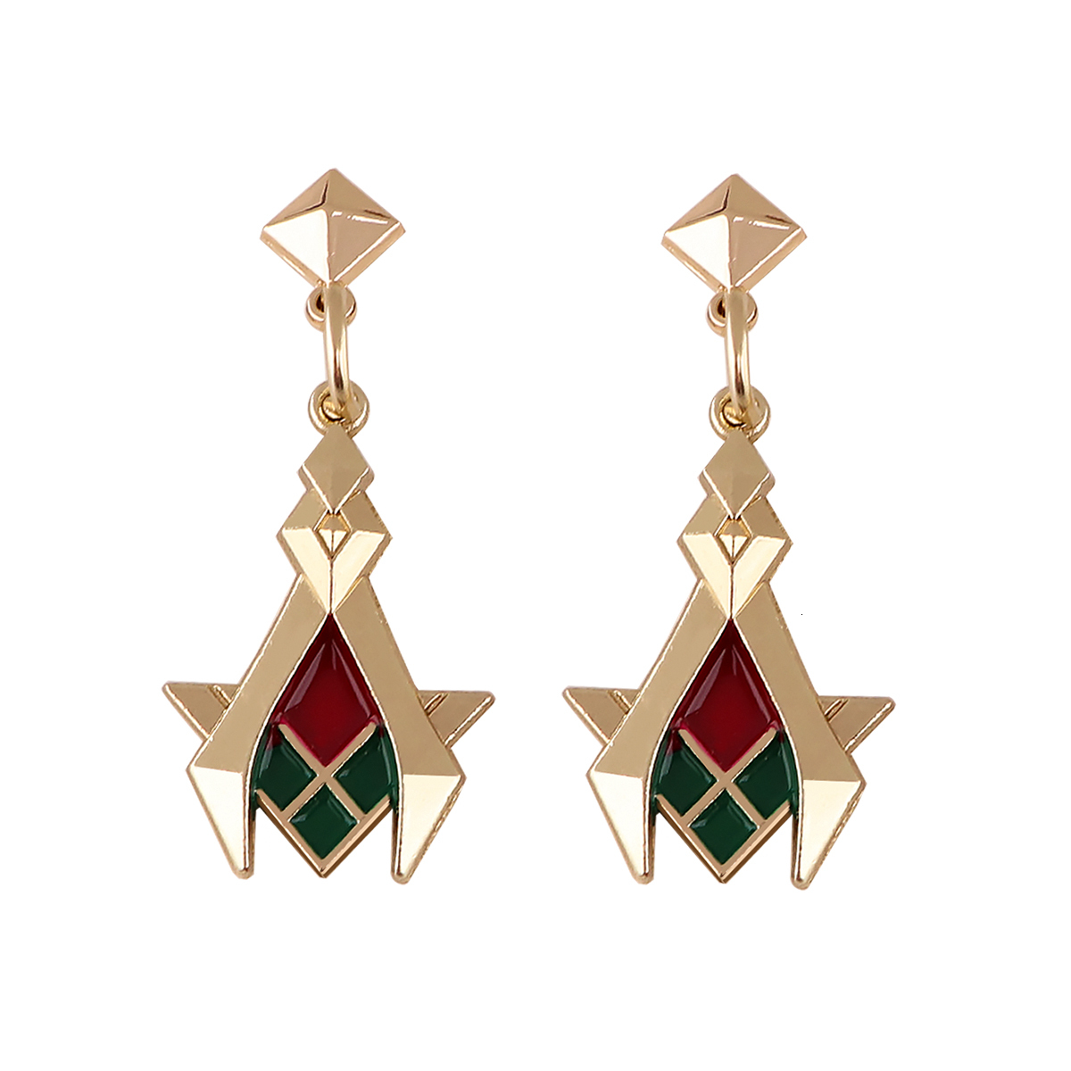 Dangle Chandelier Game Genshin Impact Sumeru Kaveh Eardrops Earrings Stud for Woman Anime Cosplay Props Jewelry Accessories Gifts 230804