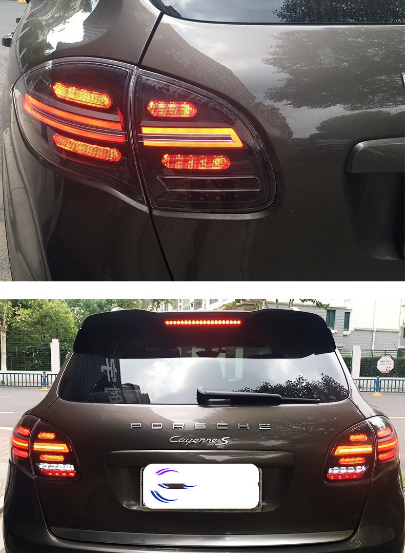 Car Full LED Taillight Assembly for Porsche cayenne 2011-2014 Running Lights Brake Light And Turn Signal Lamps