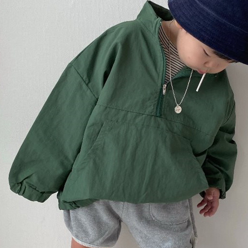 Hoodies Sweatshirts Children's clothing Korean spring clothing top baby light and comfortable pocket windbreaker small jacket 230803