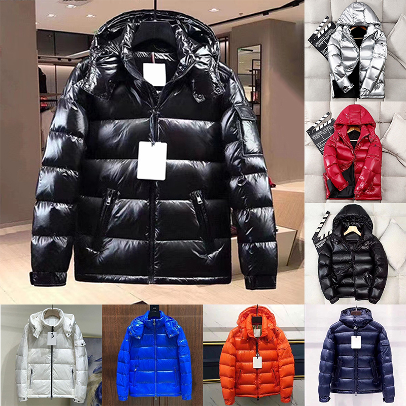 designer mens puffer jackets Downs coats with NFC Designer womens Padded Hooded Outerwear Parkas Embroiled Badge Down Windbreaker Thick Clothing Casual 03