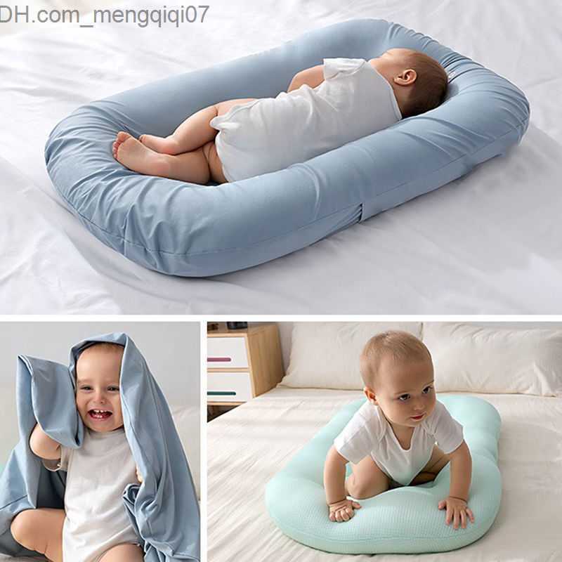 Bassinets Cradles Crib Cradle Quilt Fence 0-24 Months Foldable Travel Toddler Playpen Crib Portable Bassnet Z230804