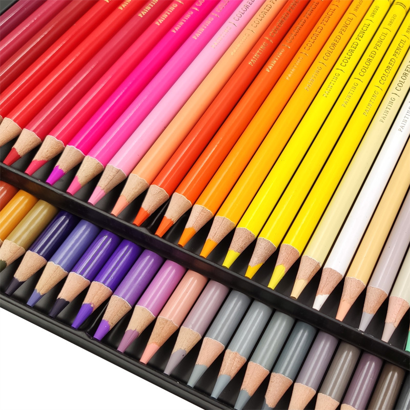 Other Office School Supplies NYONI 72120 Colored Pencil Art Professional Watersoluble 243648 Oil Pencils Soft Core Painting Colours Drawing 230804