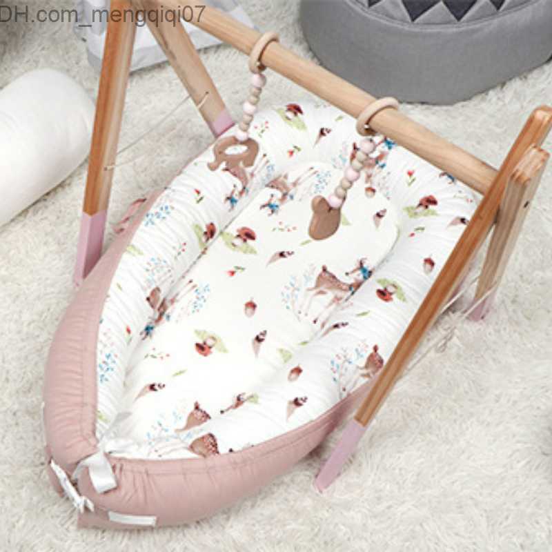 Bassinets Cradles Baby sleeping crib Portable detachable crib Baby travel Folding crib Neonatal nursery Bassnet 90X50CM Z230804