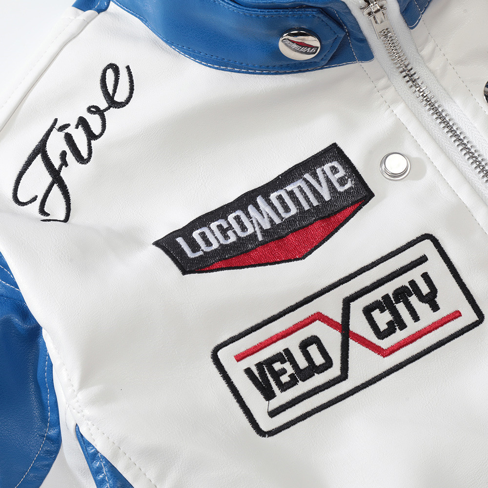 Women's Jackets Womens Short PU Jacket Patchwork Motorcycle Pink Leather Jackets Spring Autumn Outerwear Streetwear Harajuku Y2k Coat Female 2308