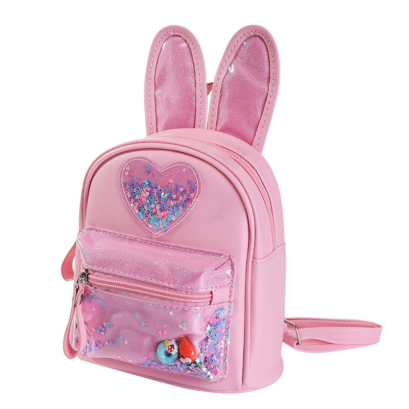 Backpacks Children Small Backpack Purse Cute Leather School Bags for Kids Girl Princess Bag Back Pack Mochila Feminina 230803