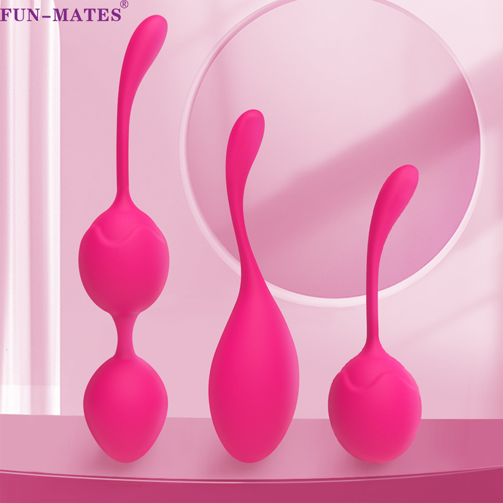 EggsBullets Kegel Weight Balls For Women Tighten Vaginal Muscle Trainer Pelvic Exercise Ben Wa Geisha Massager Adults Sex Toys Female 230804