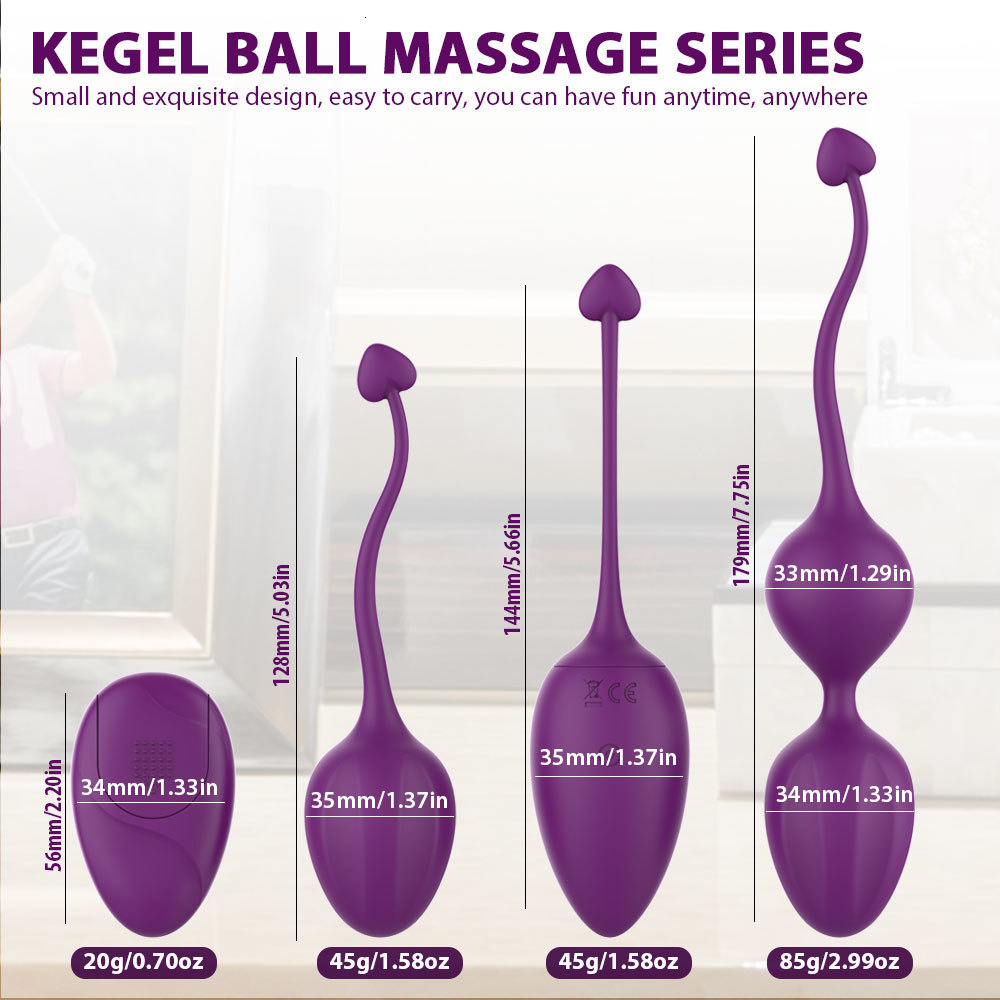 EggsBullets Sex Toy for Women Vaginal balls Kegel exerciser Chinese Balls Female Massage Wireless Remote Control Vibrating Egg Love egg 230804
