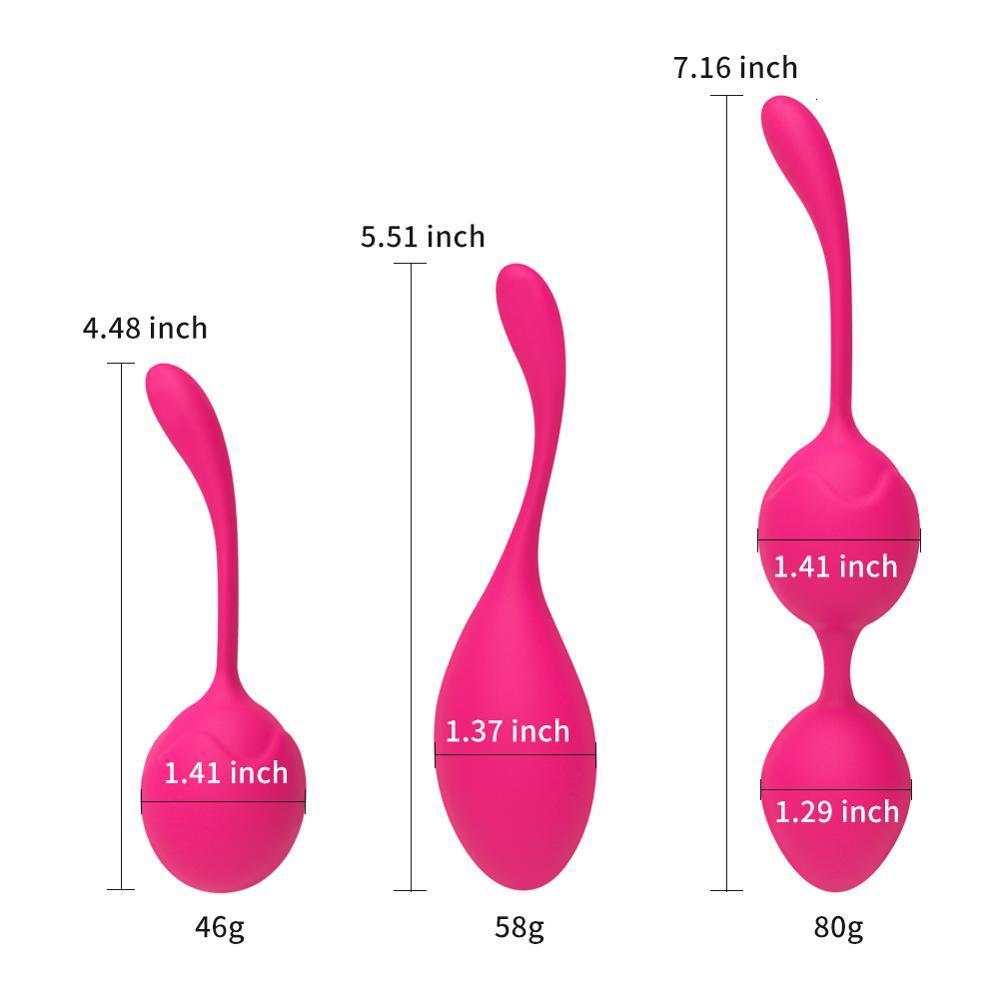 EggsBullets Kegel Weight Balls For Women Tighten Vaginal Muscle Trainer Pelvic Exercise Ben Wa Geisha Massager Adults Sex Toys Female 230804