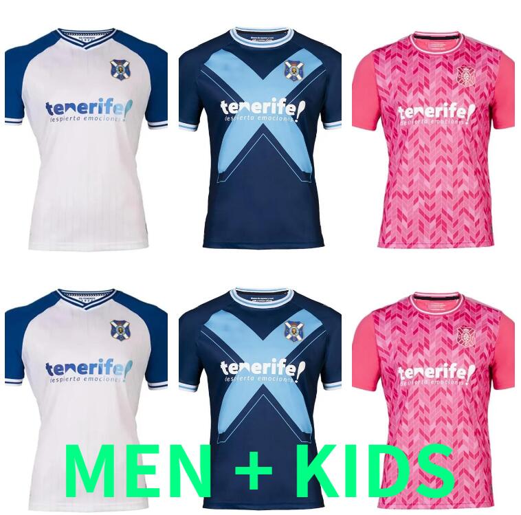 CD Tenerife 23 24 Centenary Kit Soccer Jerseys Elady Shashoua Mellot Michel Mol…