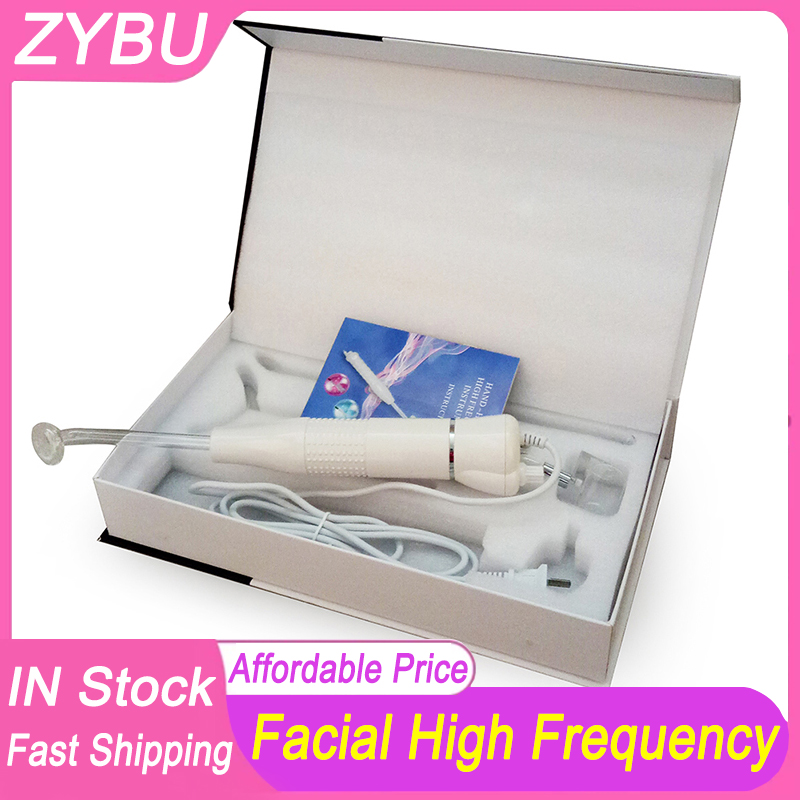 Argon Neon High Frequency Facial Machine Ar Ne High Frequency Wand Skin Rejuvenation Acne Treatment Facial Care Spot Remover