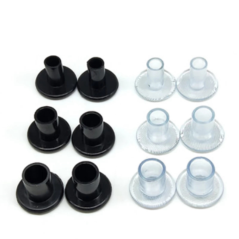 Shoe Parts Accessories Aohaolee 100 Pair Heel Protector Latin Stiletto Dancing Cover Stoppers Nonslip Silicone High Heeler For Wedding Party Favor 230