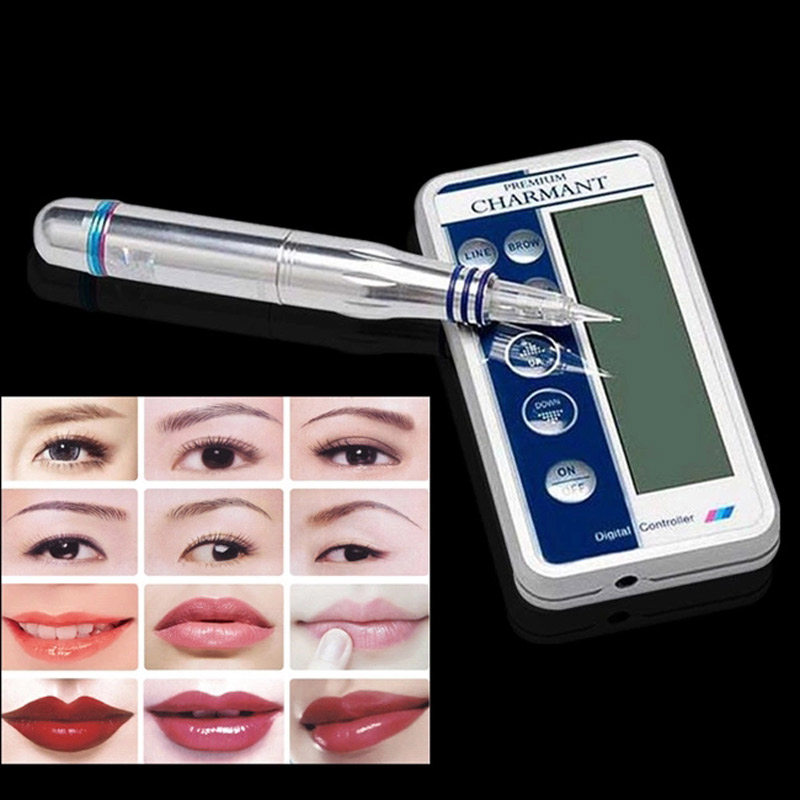 Digital Semi-Permanent Tattoo Machine for Eyebrows Lip Cosmetics Microblading Pen Makeup Kit Eyeliner Faical Beauty Device
