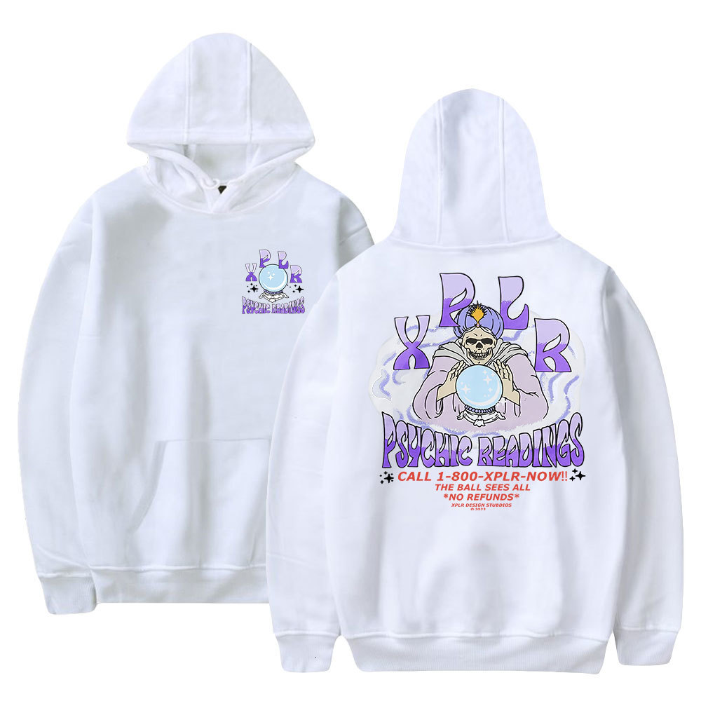 Men's Hoodies Sweatshirts XPLR Psychic Reading Hoodie Sam and Colby Merch Fashion Long Sleeve Women Men Sweatshirt 2023 Casual Style Hip Hop Clot