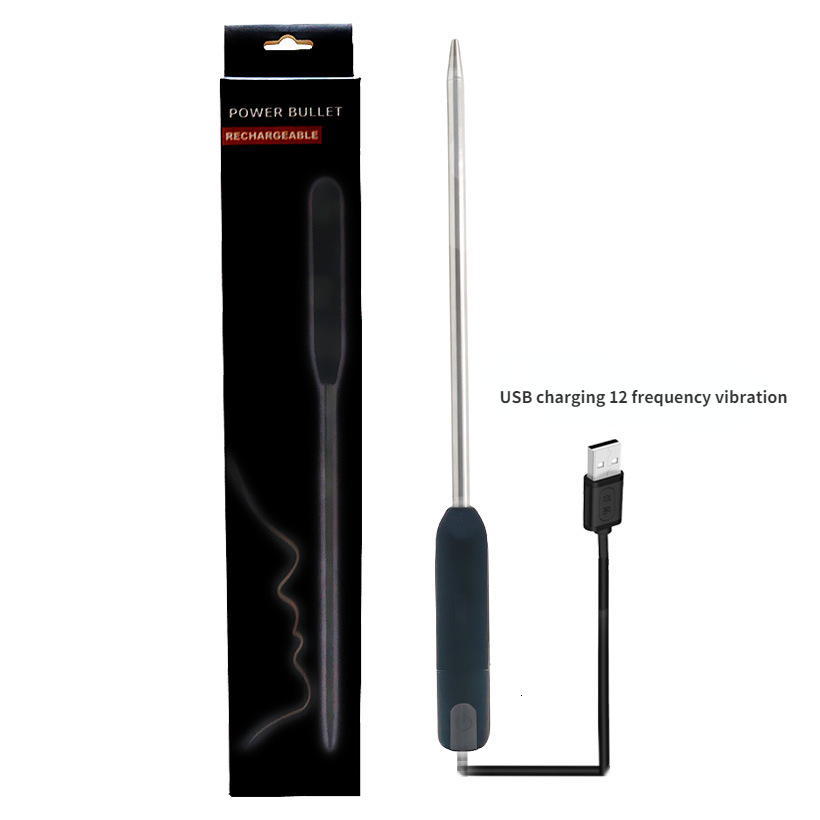 Adult Toys Horse Eye Stick Male Masturbator Penis Stimulator Vibrating Massage Urethral Catheter Dilator Sounding Sex for Men 230804