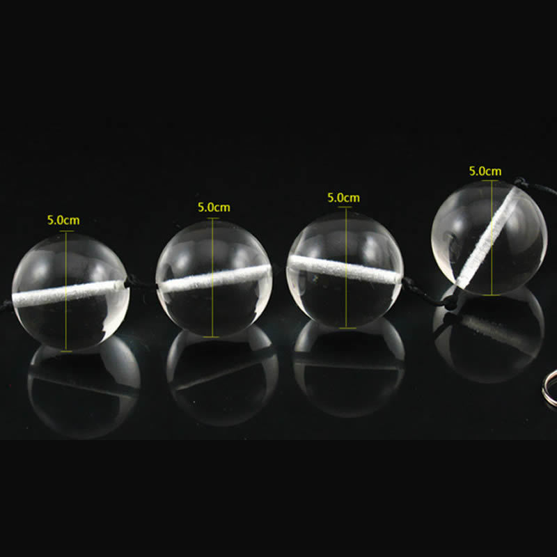 Anal Toys Super big glass ball 40mm 50mm anal plug beads vagina training vaginal smart sex toys for Gay Women Men 230804