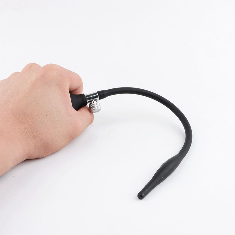 Adult Toys Inflatable Urethrale Sex Man Long Silicone Penis UrethralDilator Sounds Stretching Plugs Pump Urethral Catheter Sexshop 230804