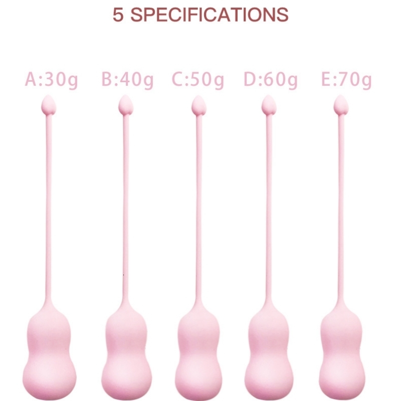 EggsBullets Female Kegel Pelvic Floor Muscle Ball Jump Egg Adult Sex Toys For Women Postnatal Repair A Box Of Five 230804