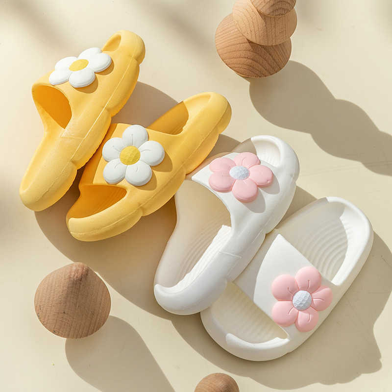 Slipper Children Beach Sandals Comfortable Anti-slip Girl's Outdoor Slides Slippers R230805
