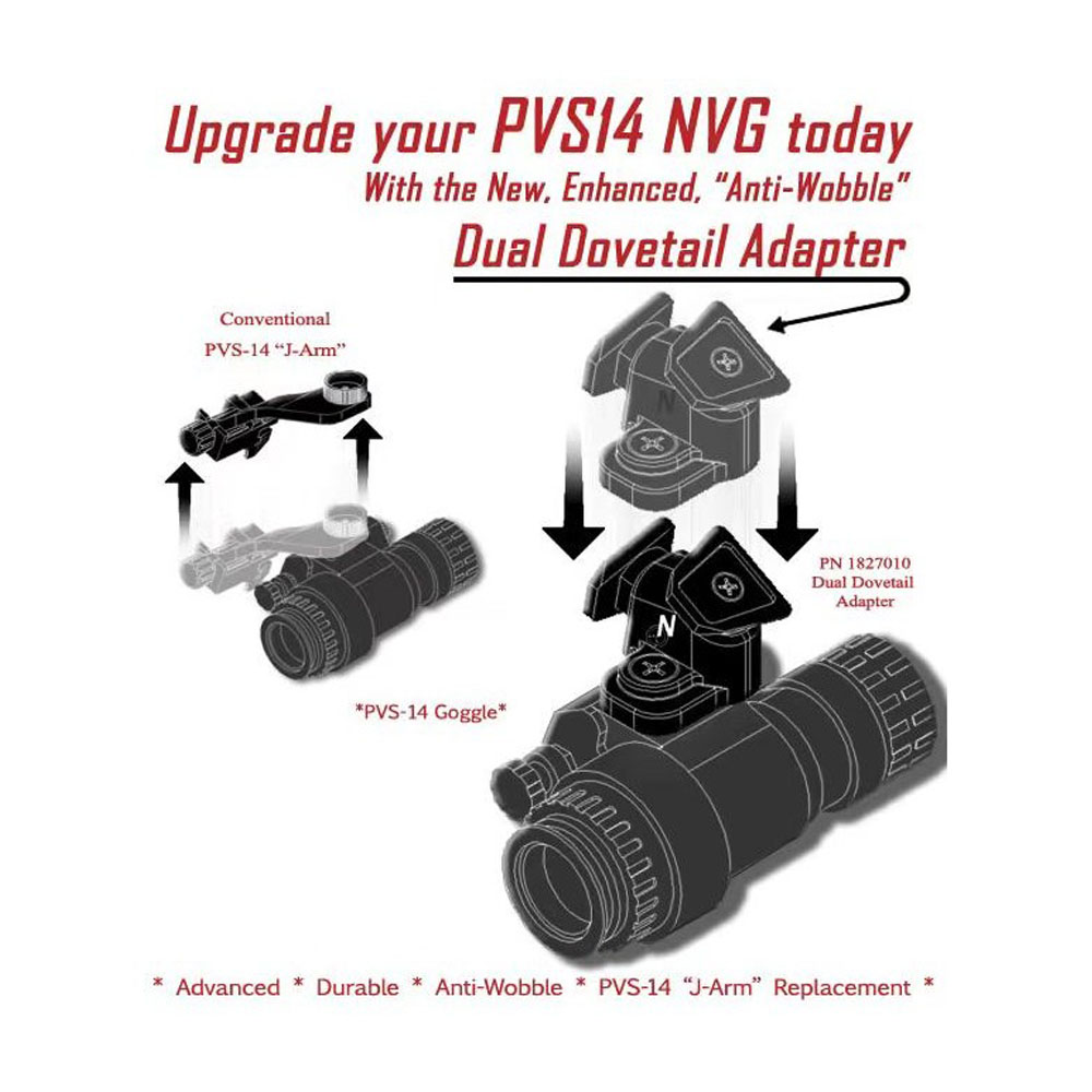 Specprecision Dual Dovetail Adapter For PVS-14