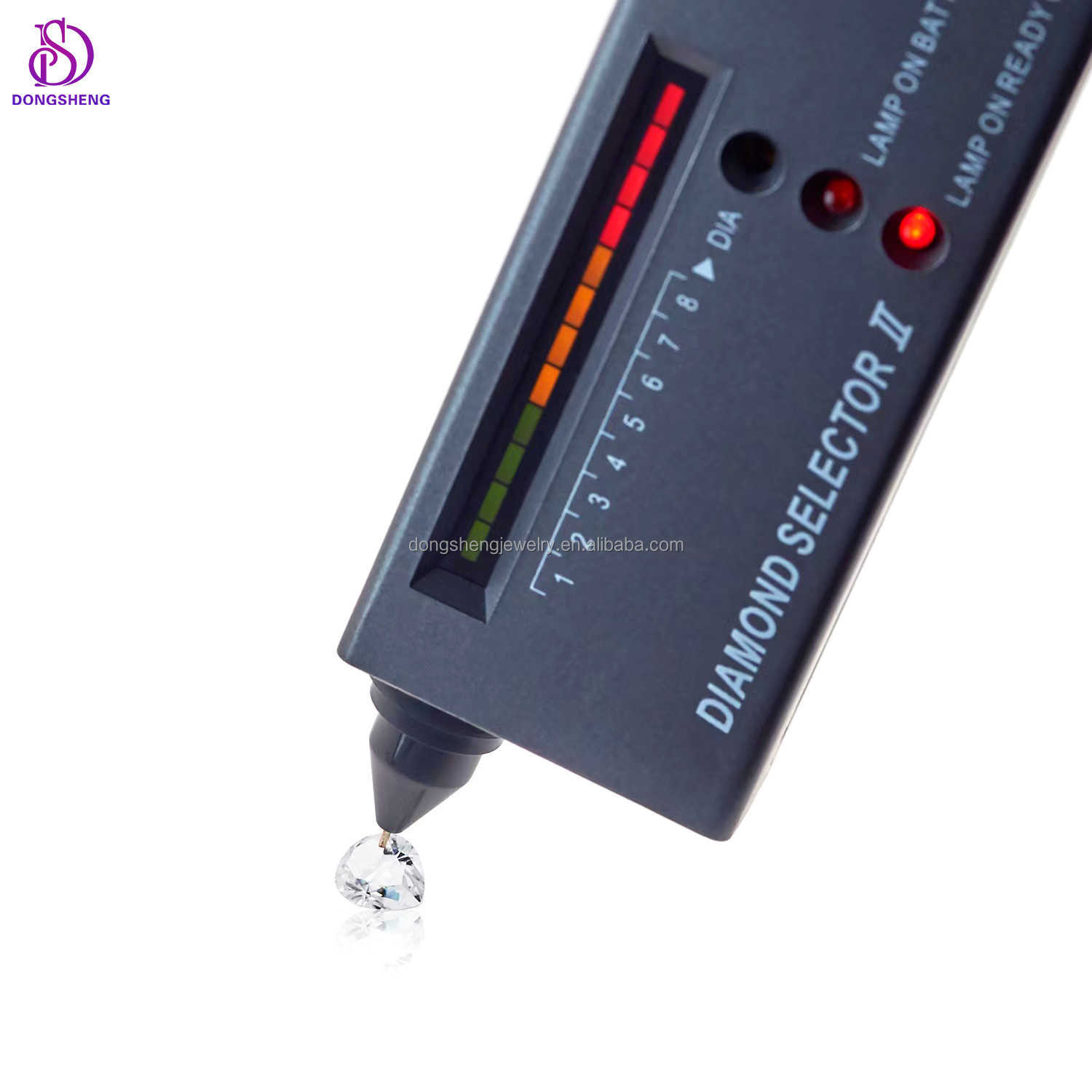 Custom Fashion Finey Jewelry Sterg Sier Earrings Ice Out Vvs Moissanite Dia Earring for Woman