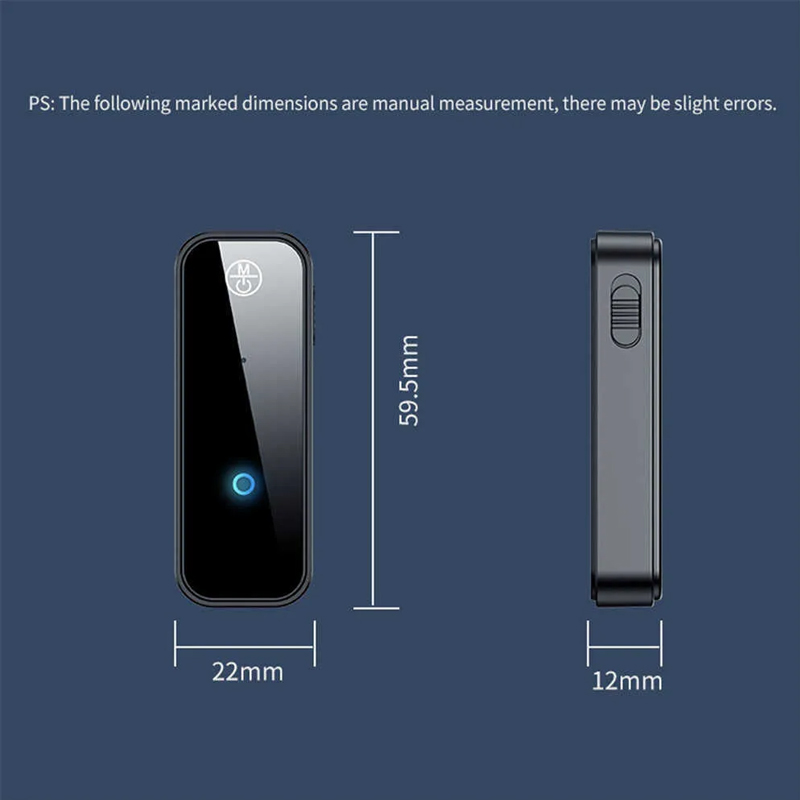 New Bluetooth 5.0 Transmitter Receiver 2 in1 Wireless Adapter 3.5mm Audio Stereo AUX Adapter For Car Audio Music Handsfree Headset wholesale