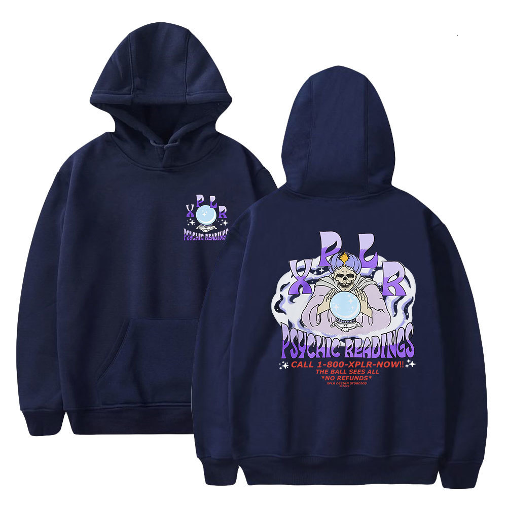 Men's Hoodies Sweatshirts XPLR Psychic Reading Hoodie Sam and Colby Merch Fashion Long Sleeve Women Men Sweatshirt 2023 Casual Style Hip Hop Clot