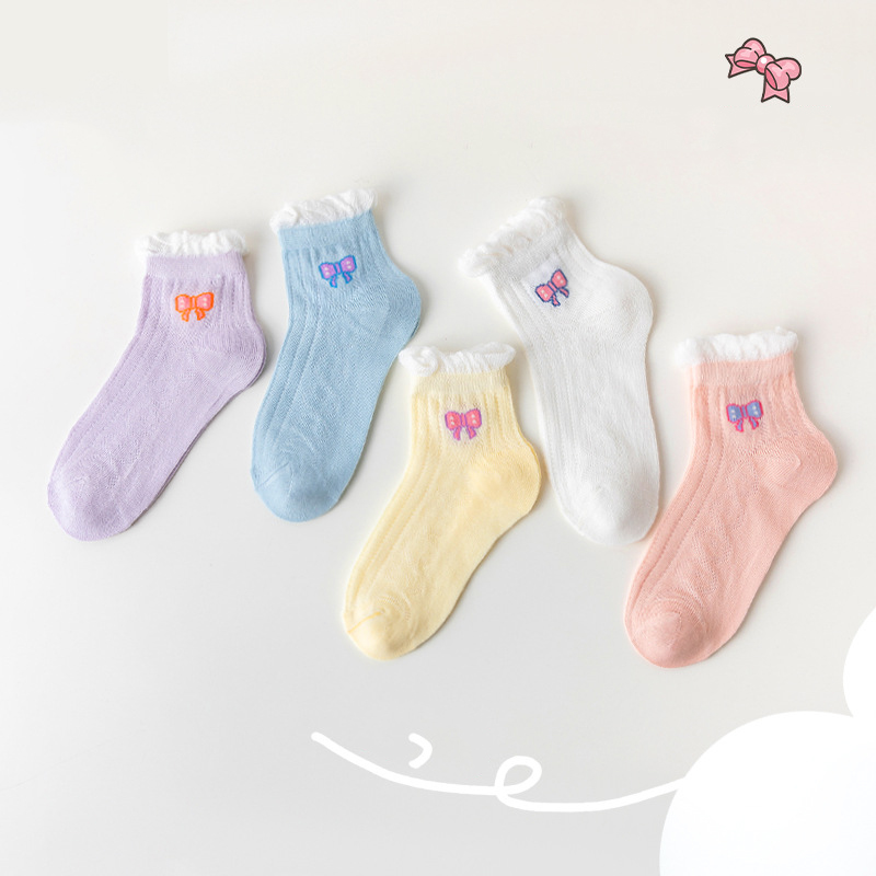 DW250001 Customized Children's Socks Student Movement Kindergarten Children's Paradise Cotton Socks Wholesale with Pattern Identification