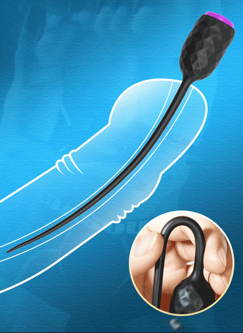 Adult Toys 10 Speed Urethral Vibrator Catheter Penis Plug Sex for Men Vibrating Insertion Love 230804