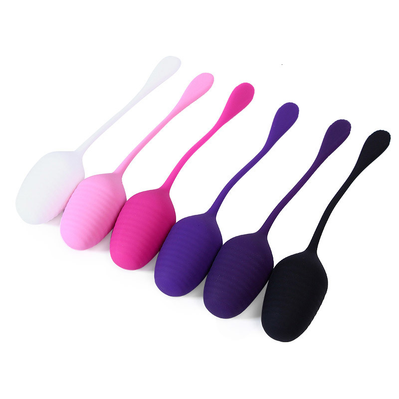 EggsBullets Smart Kegel Ball Vaginal Dumbbells Full Silicone Pussy Vagina Tighten Exercise Balls Set For Women Lady gdfty 230804