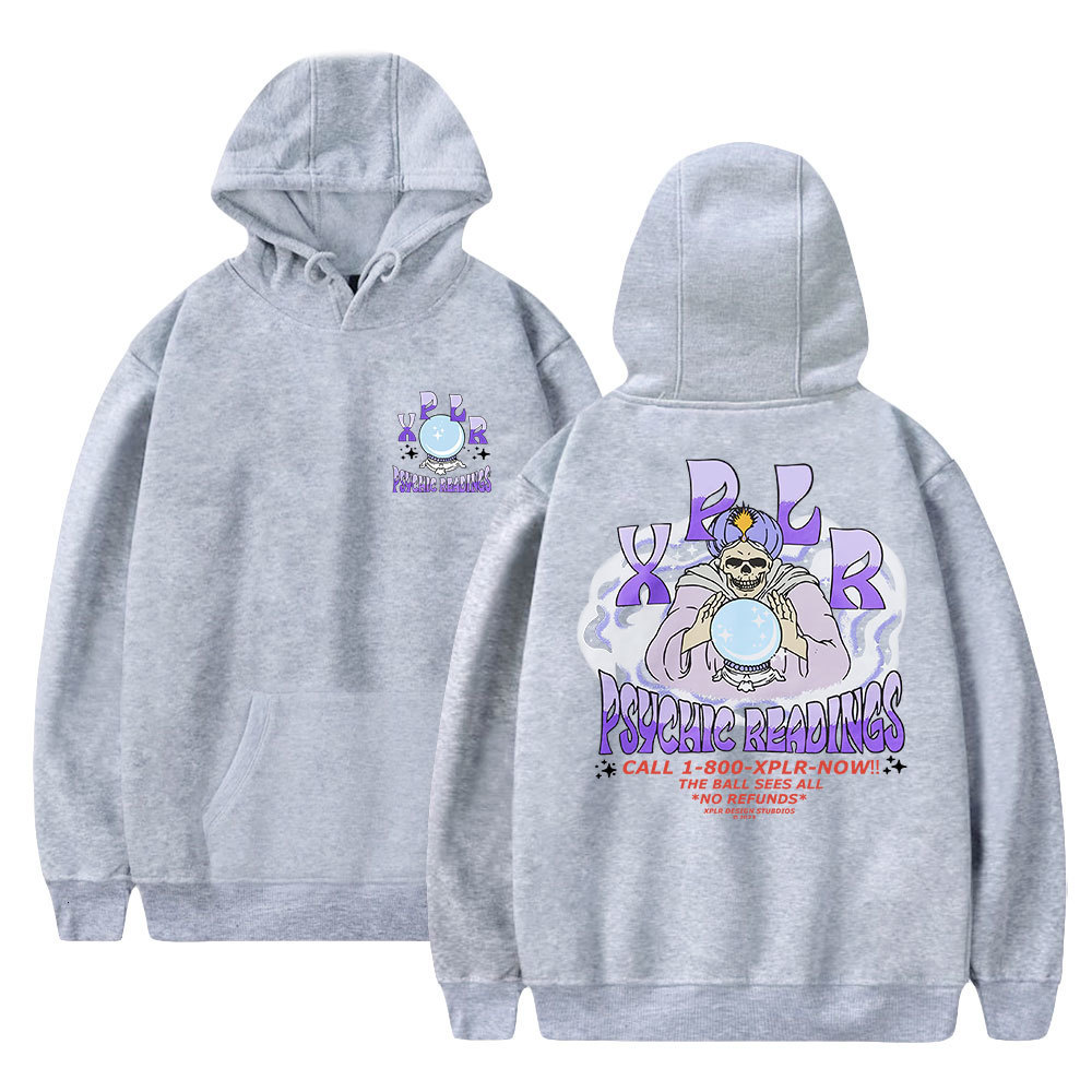 Men's Hoodies Sweatshirts XPLR Psychic Reading Hoodie Sam and Colby Merch Fashion Long Sleeve Women Men Sweatshirt 2023 Casual Style Hip Hop Clot