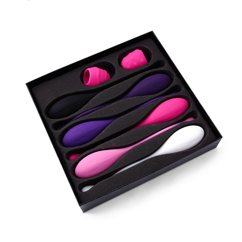 EggsBullets Smart Kegel Ball Vaginal Dumbbells Full Silicone Pussy Vagina Tighten Exercise Balls Set For Women Lady gdfty 230804