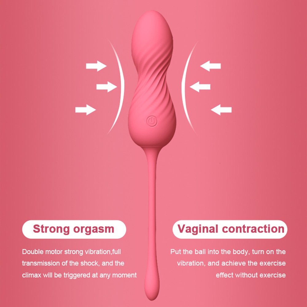 EggsBullets Kegel Balls for Women Exercise Weights Flexible Silicone Benhua Remote Ball Beginners Advanced 230804