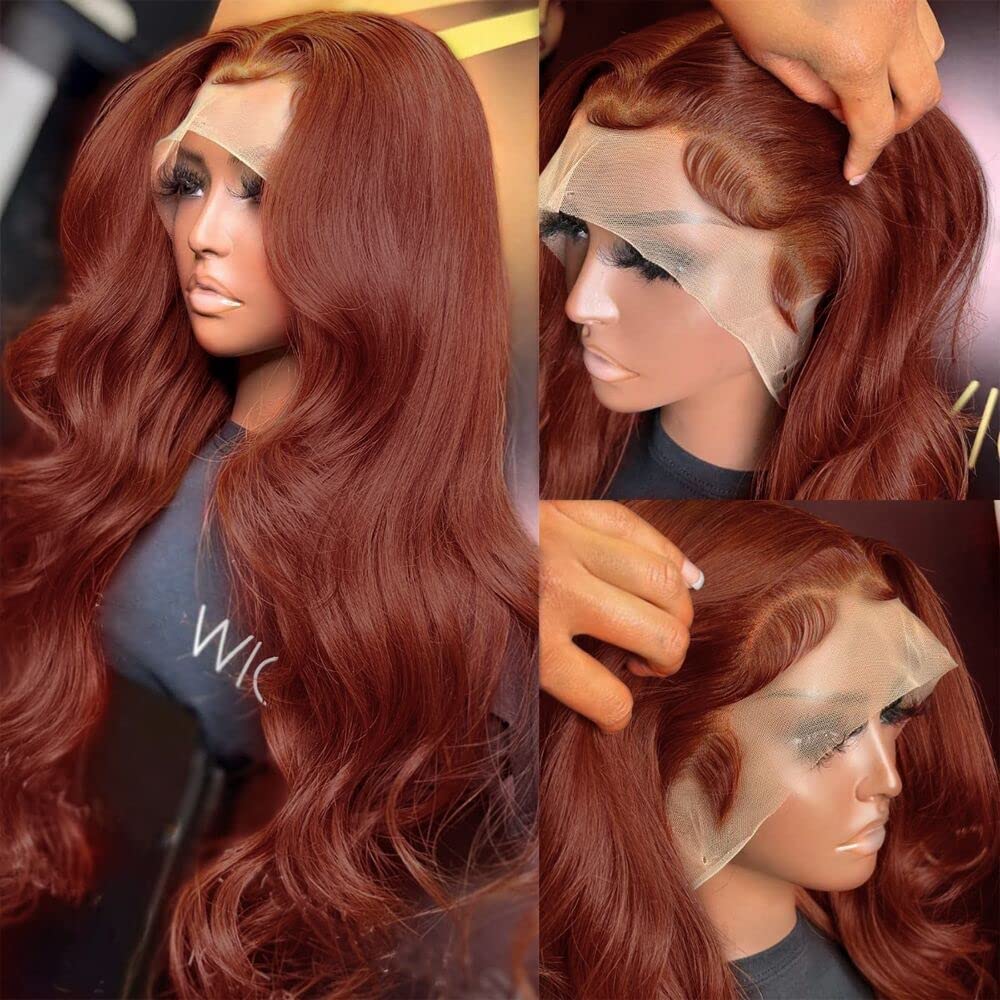 13x4 Brown Front Human Hair Wigs for Women Free Shipping 360 Glueless 34 30 Inch 4x4 Body Wave 13x6 Hd Lace Frontal Wig