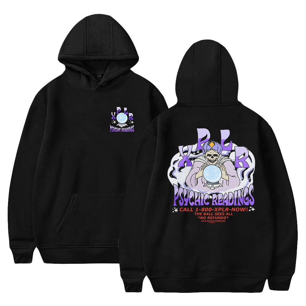 Men's Hoodies Sweatshirts XPLR Psychic Reading Hoodie Sam and Colby Merch Fashion Long Sleeve Women Men Sweatshirt 2023 Casual Style Hip Hop Clot