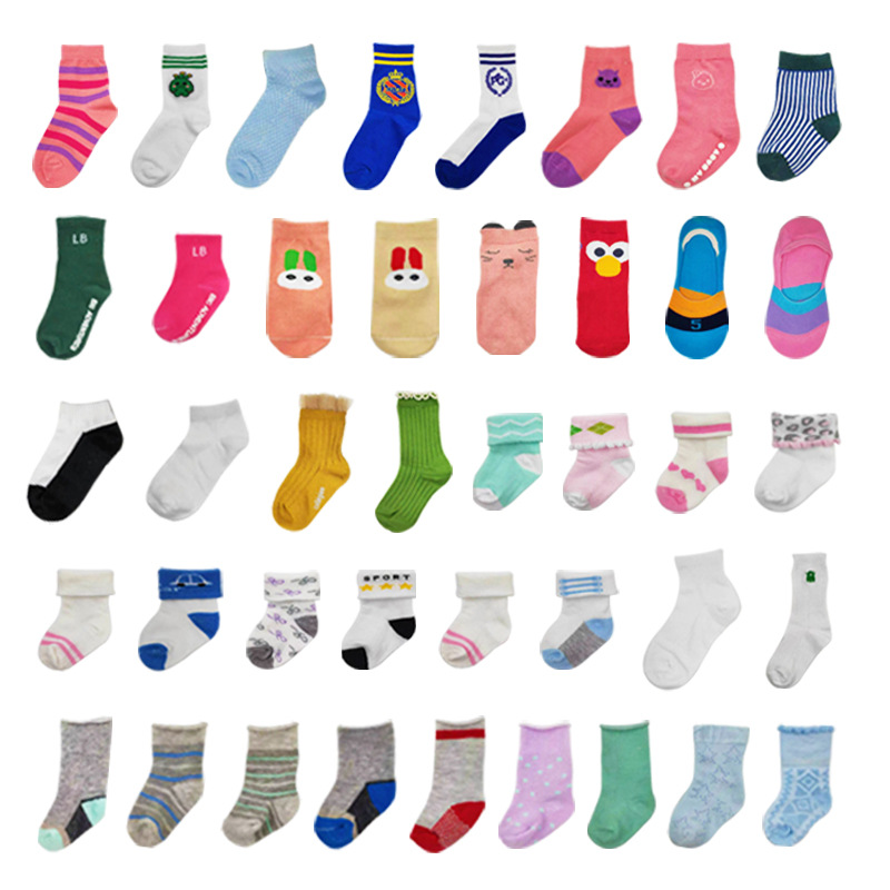 OC TL6001 Customized Athletic Socks Student Movement Kindergarten Women Paradise Cotton Socks Wholesale with Pattern Identification