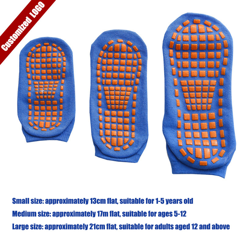 OC-Chery Blossom P250001 Customized Athletic Socks Small Student Movement Kindergarten Paradise Non-slip Cotton Socks Wholesale with Pattern Identific