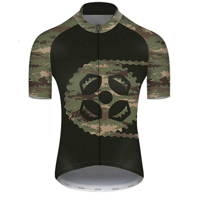 Cycling Shirts Tops Cycling Jersey Short Sleeve Quality Bike Clothing Shirts Men's Cycling MTB Bicycle Slim Top Riding Apparel Quick-drying 23080