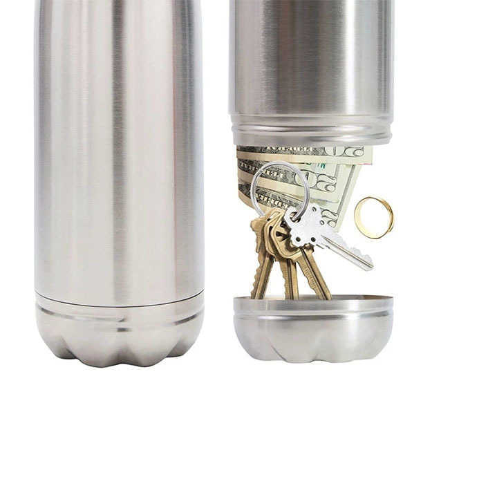 Bins Storage 750ml Boxes Diversion Water Bottle Portable Water Bottle Secret Stash Pill Organizer Can Safe Hiding Spot For Money Bonus Key Ring Box 23