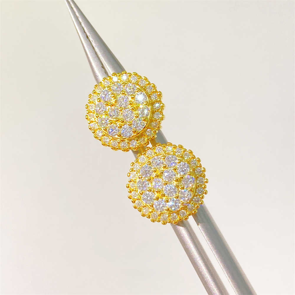 Wholesale Price Vvs Men Women S Sterg Sier Moissanite Stud Earrings