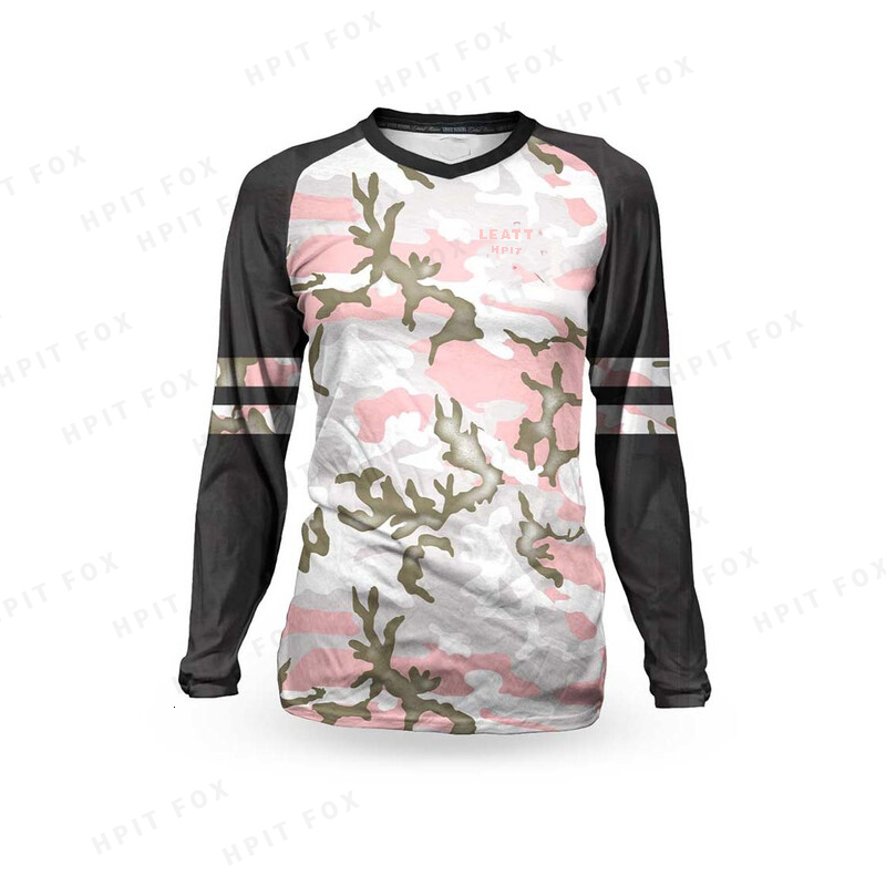 Cycling Shirts Tops women Downhill Jerseys Mountain Bike MTB Shirts Offroad DH Motorcycle Jersey Motocross Sportwear Clothing Bike Hpit 230804bj