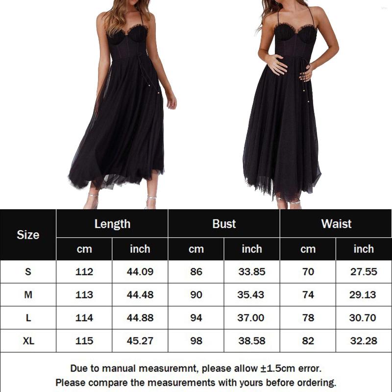 Casual Dresses Ladies Sling Dress Summer Mesh Women Cocktail Party Sleeveless Backless Solid Color Fashion Lace Up Female Vestidos