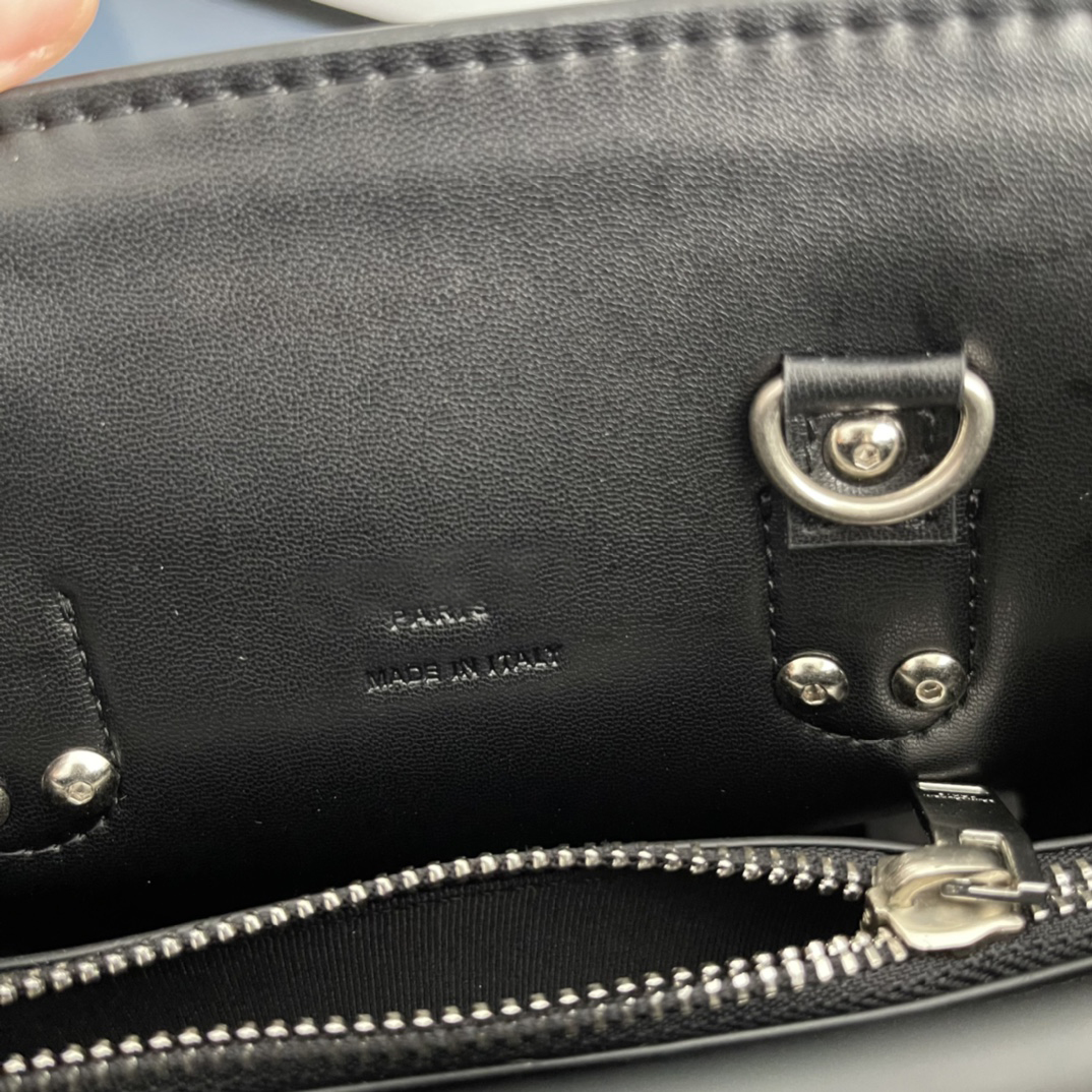 7A Designer Accordion Bags Tubular Handle Real Leather Totes 26Cm High Imitation Crossbody With Box