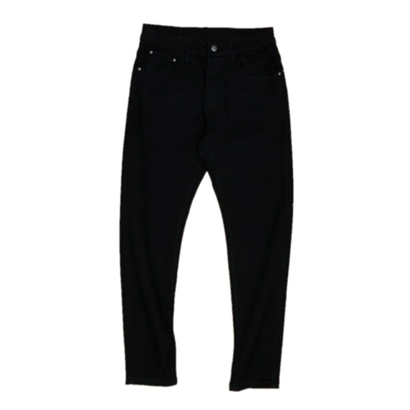 Men's Jeans Skinny thin Top cowboy Jean Elastic Motorcycle Biker Denim Pants Black white Blue Casual pants