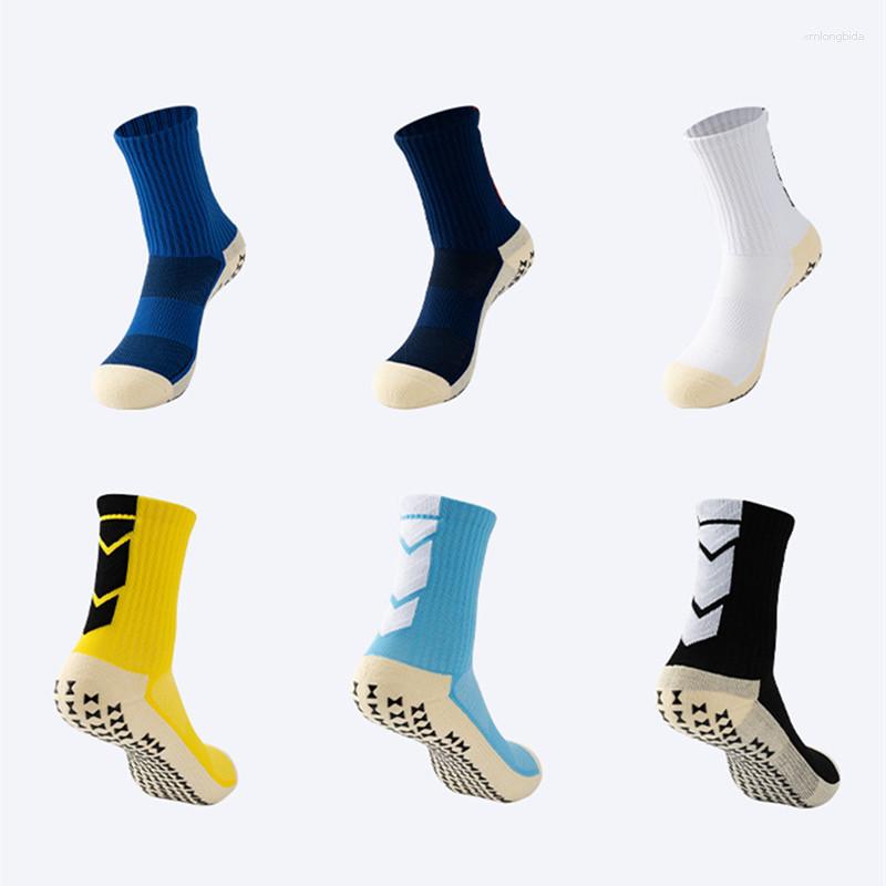 Men's Socks Basketball Middle Thickened Breathable Towel Bottom Fitness Running Cycling Hiking Sports Calcetines Grip