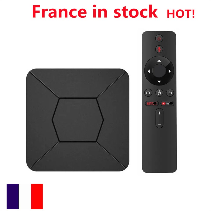 Ship from france Q5 Android 10 TV Box Android 4K Dual WiFi Media Player Allwinner H313 TVBOX 2GB 8GB HDR10 2.4G 5G