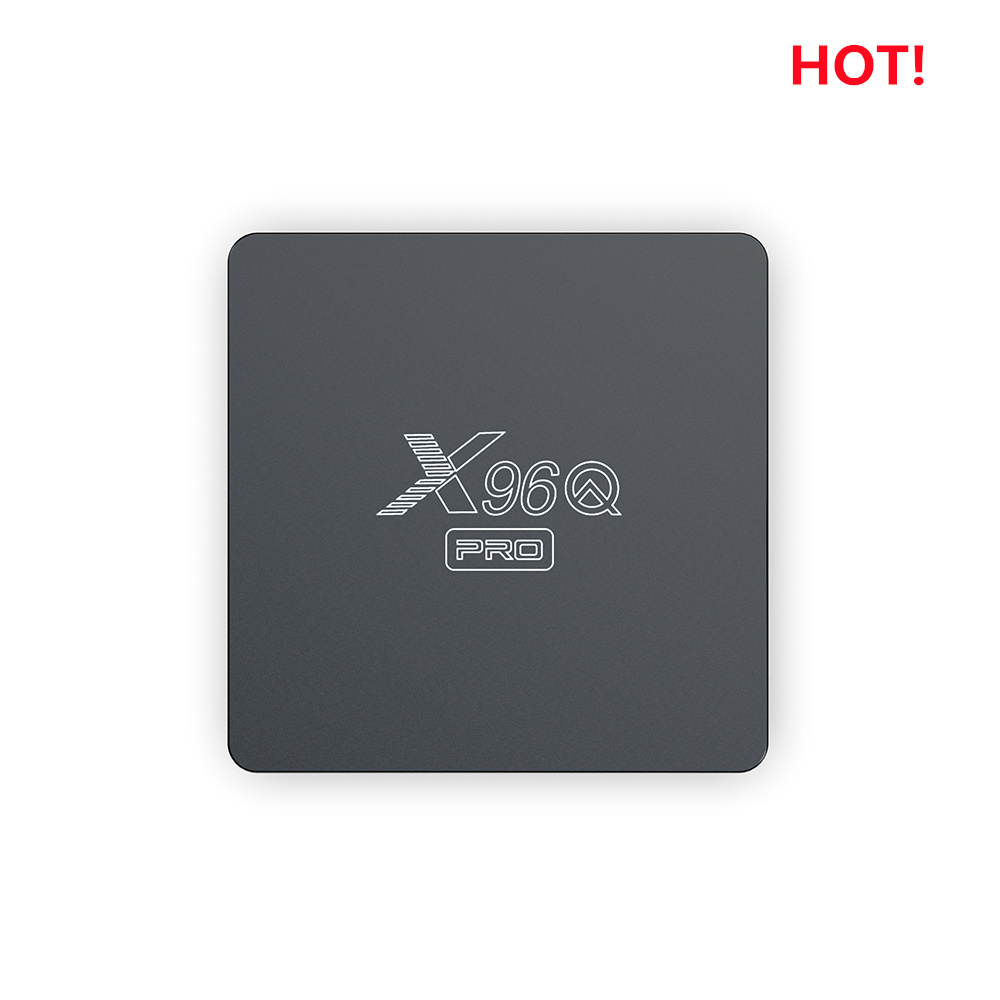 X96Q PRO TV BOX Android 10.0 Allwinner H313 Quad Core 2.4G Wifi 2GB 16GB Smart Tv Media Player X96 Q 1G 8G Set Top Box 4K